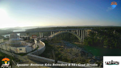 Skradin, řeka Krka, most A1