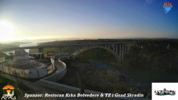 Skradin, řeka Krka, most A1