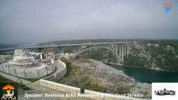 Skradin, řeka Krka, most A1