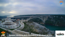 Skradin, řeka Krka, most A1