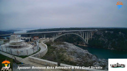Skradin, řeka Krka, most A1
