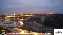 Skradin, řeka Krka, most A1