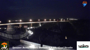 Městečko Skradin - Skradin, řeka Krka, most A1 - 2.3.2026 v 02:00 Městečko Skradin - Skradin, řeka Krka, most A1 - 2.3.2026 v 02:00