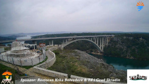 Městečko Skradin - Skradin, řeka Krka, most A1 - 2.3.2026 v 08:00 Městečko Skradin - Skradin, řeka Krka, most A1 - 2.3.2026 v 08:00