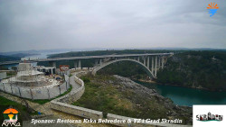 Skradin, řeka Krka, most A1
