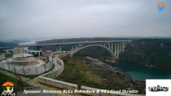 Skradin, řeka Krka, most A1