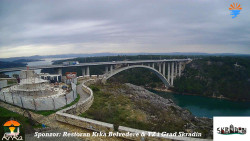 Skradin, řeka Krka, most A1