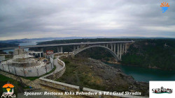 Skradin, řeka Krka, most A1