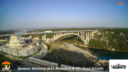 Skradin, řeka Krka, most A1