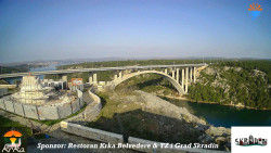 Skradin, řeka Krka, most A1