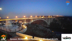 Skradin, řeka Krka, most A1