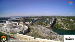 Skradin, řeka Krka, most A1