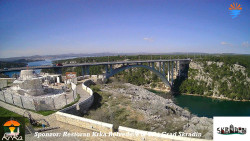 Skradin, řeka Krka, most A1