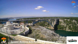 Skradin, řeka Krka, most A1