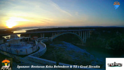 Skradin, řeka Krka, most A1