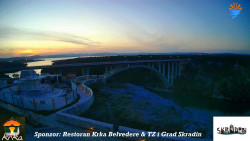 Skradin, řeka Krka, most A1