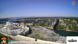 Skradin, řeka Krka, most A1