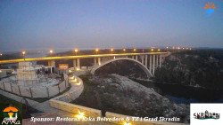 Skradin, řeka Krka, most A1