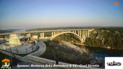 Skradin, řeka Krka, most A1