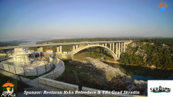 Skradin, řeka Krka, most A1