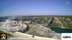 Skradin, řeka Krka, most A1