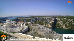 Skradin, řeka Krka, most A1