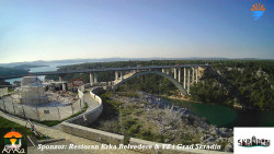 Skradin, řeka Krka, most A1