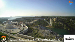 Skradin, řeka Krka, most A1