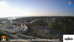 Skradin, řeka Krka, most A1