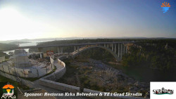 Skradin, řeka Krka, most A1