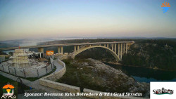 Skradin, řeka Krka, most A1