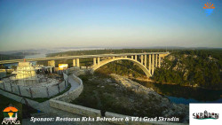 Skradin, řeka Krka, most A1