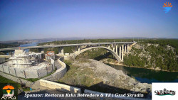 Skradin, řeka Krka, most A1