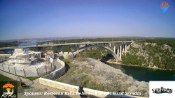 Skradin, řeka Krka, most A1