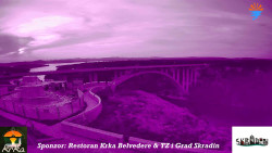 Skradin, řeka Krka, most A1