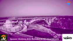 Skradin, řeka Krka, most A1