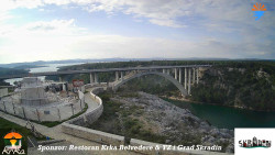 Skradin, řeka Krka, most A1