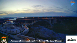 Skradin, řeka Krka, most A1