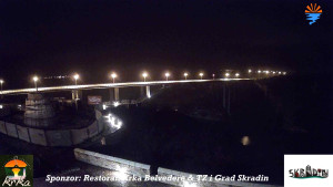 Městečko Skradin - Skradin, řeka Krka, most A1 - 12.3.2026 v 01:00 Městečko Skradin - Skradin, řeka Krka, most A1 - 12.3.2026 v 01:00