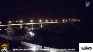Městečko Skradin - Skradin, řeka Krka, most A1 - 12.3.2026 v 03:45 Městečko Skradin - Skradin, řeka Krka, most A1 - 12.3.2026 v 03:45