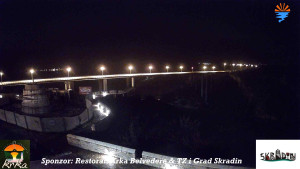 Městečko Skradin - Skradin, řeka Krka, most A1 - 12.3.2026 v 04:30 Městečko Skradin - Skradin, řeka Krka, most A1 - 12.3.2026 v 04:30