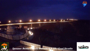 Městečko Skradin - Skradin, řeka Krka, most A1 - 12.3.2026 v 05:45 Městečko Skradin - Skradin, řeka Krka, most A1 - 12.3.2026 v 05:45