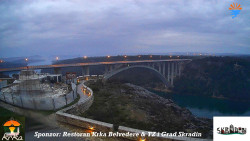 Skradin, řeka Krka, most A1