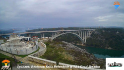 Skradin, řeka Krka, most A1