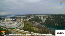 Skradin, řeka Krka, most A1