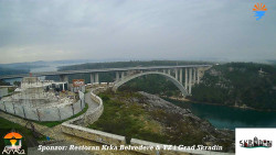 Skradin, řeka Krka, most A1