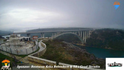 Skradin, řeka Krka, most A1