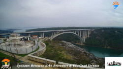 Skradin, řeka Krka, most A1