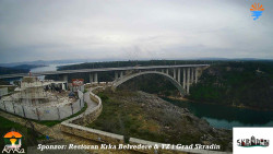 Skradin, řeka Krka, most A1