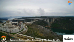 Skradin, řeka Krka, most A1